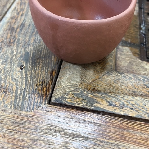 紫砂茶壶用****2老紫泥杯子140c c