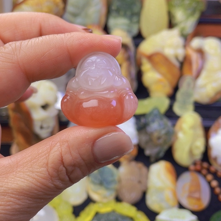 颈饰未镶嵌南红玛瑙