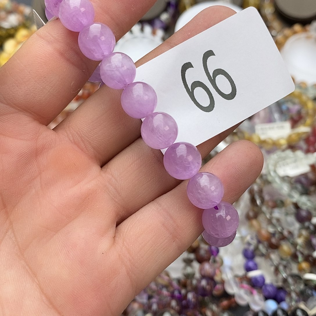 锂辉石手链未镶嵌手链