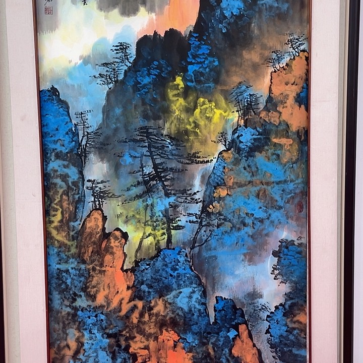 国画陈发源国画作品