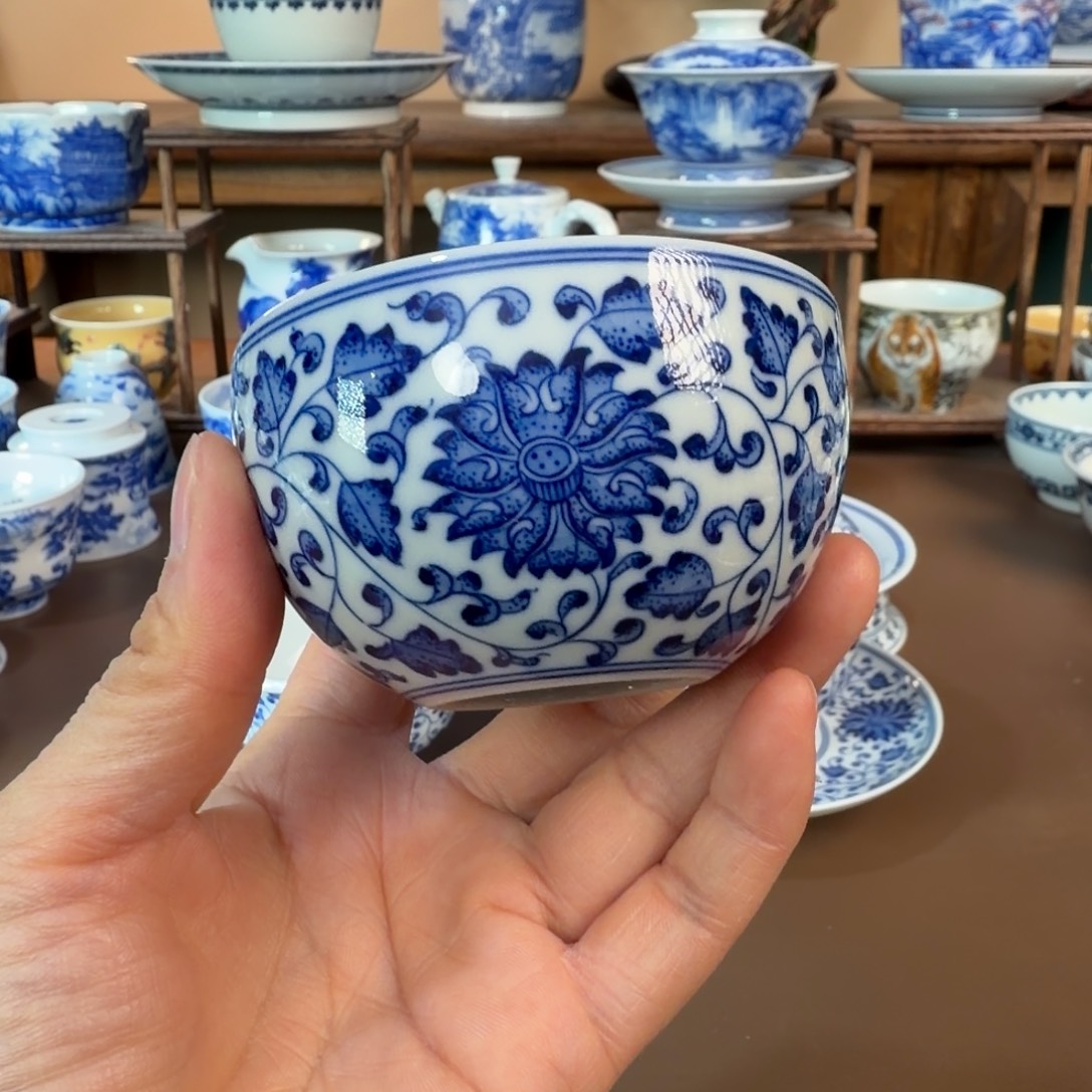 景德镇陶瓷手工手绘