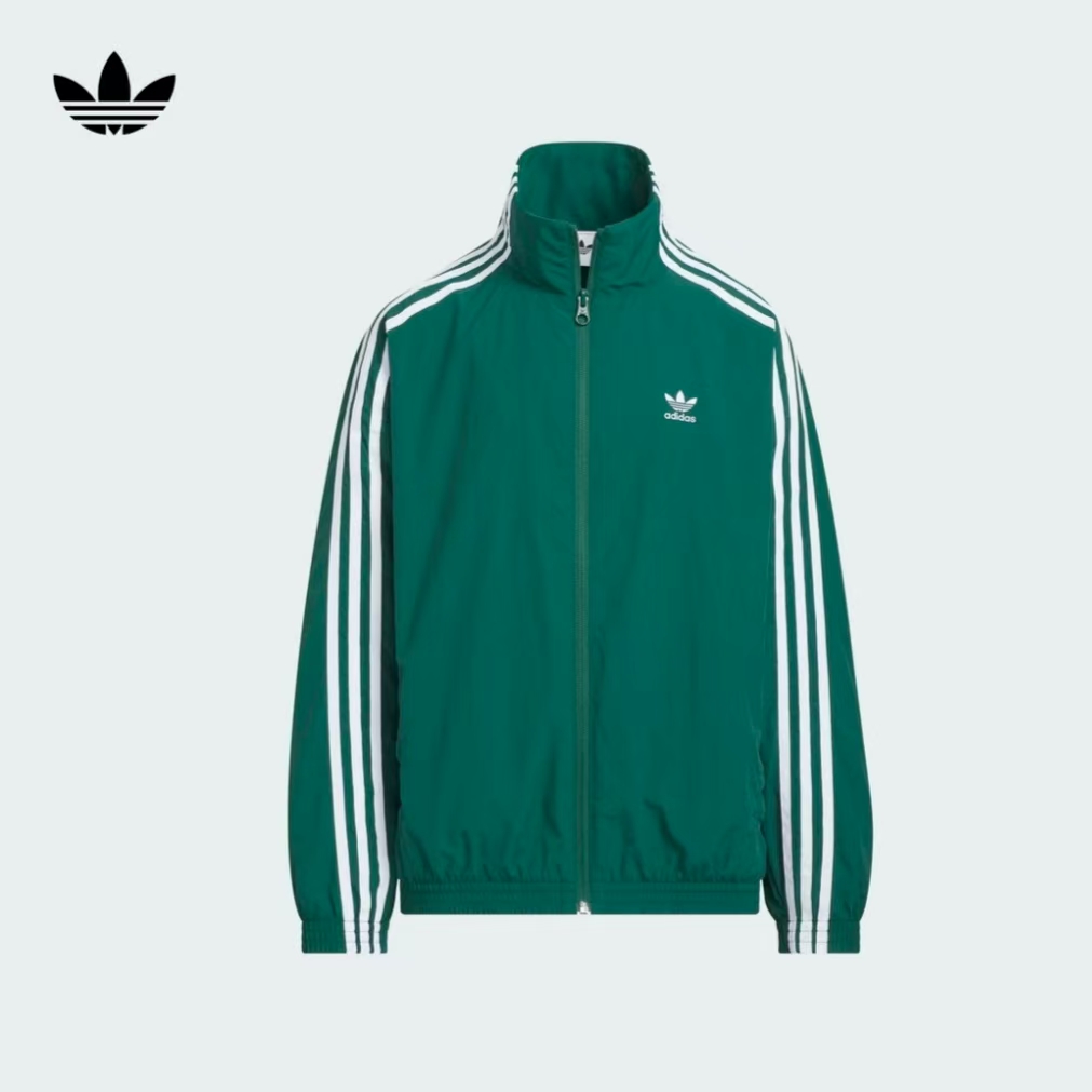 adidas/阿迪达斯大童三叶草JK TRACK TOP梭织运动夹克外套 KQ5493