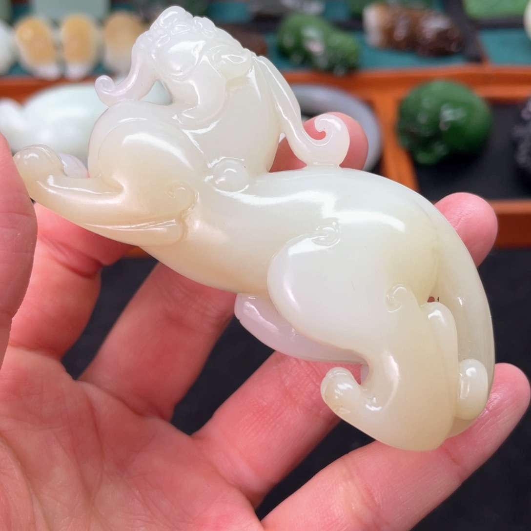 和田玉把件未镶嵌