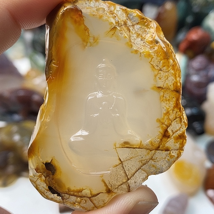 未镶嵌颈饰玛瑙/玉髓