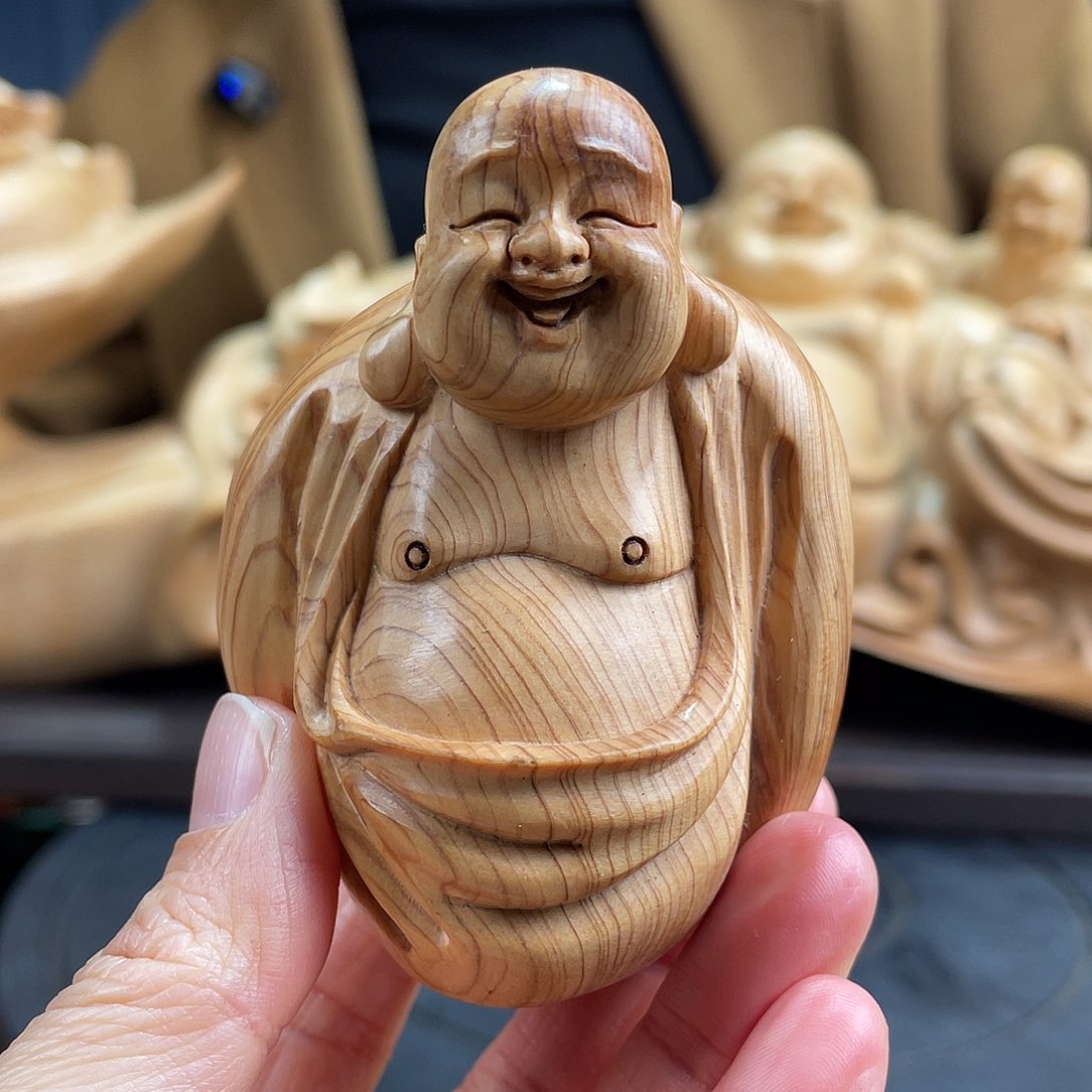 柏木（崖柏）手把件