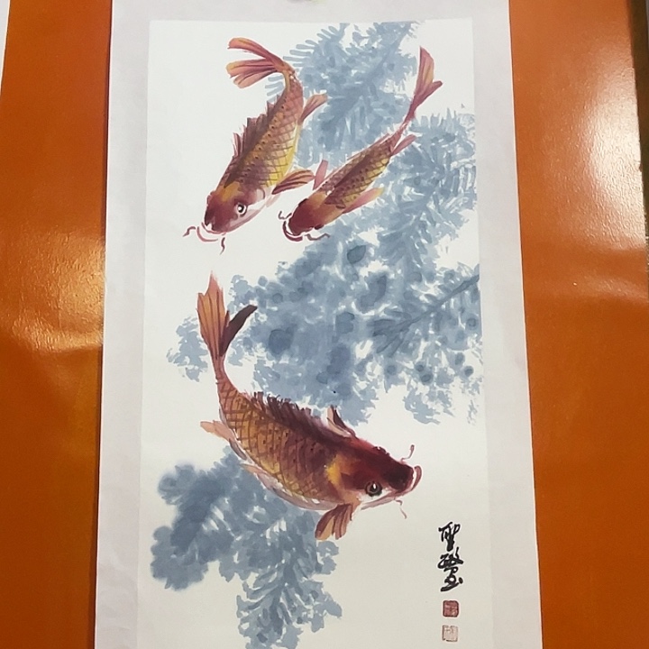 国画张圣敏先生纯手绘作品
