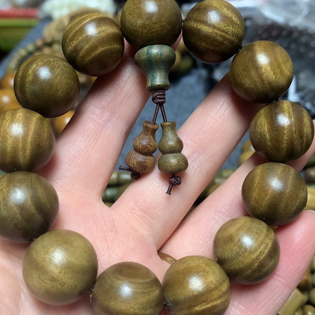 维腊木（绿檀）手串/手链