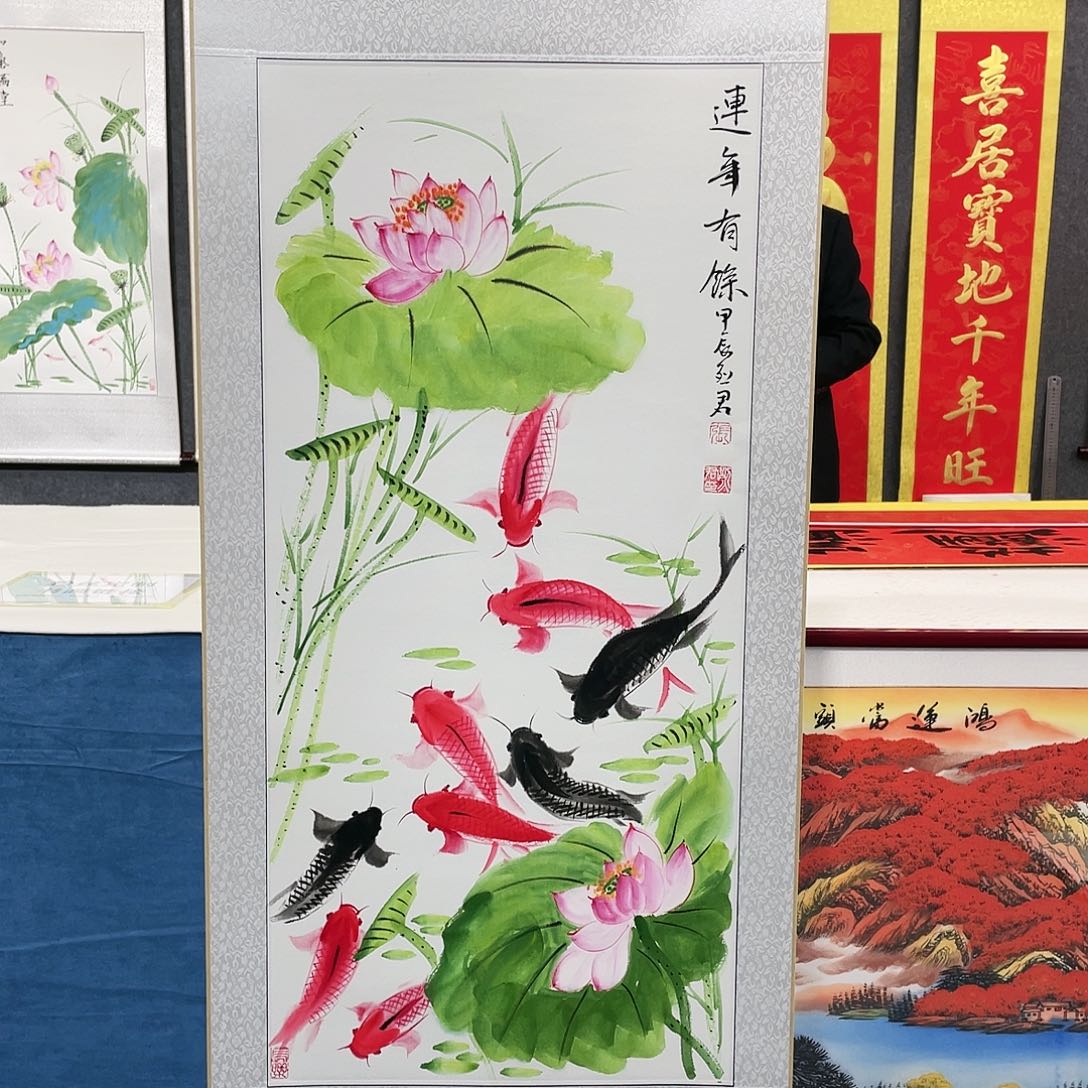 国画手绘作品绘画作品