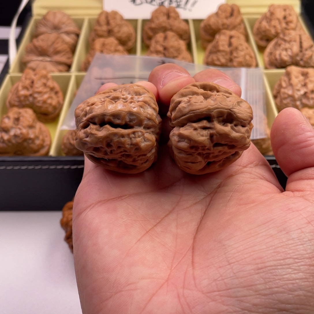 文玩核桃把件36蛤蟆