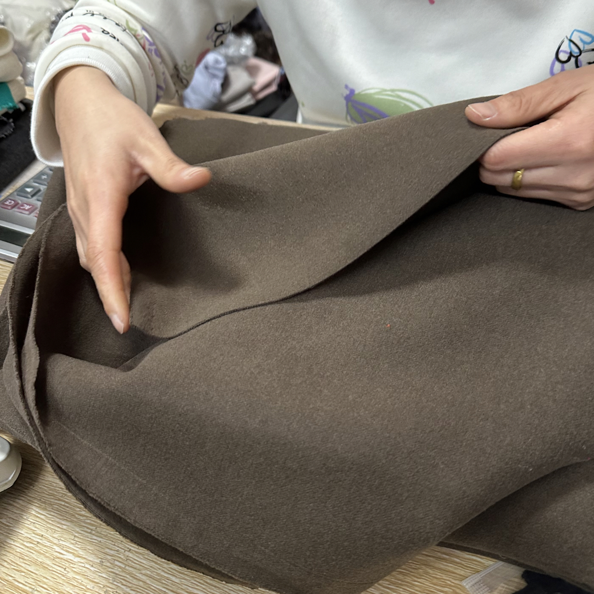 加厚加密驼驼驼驼驼布料一米