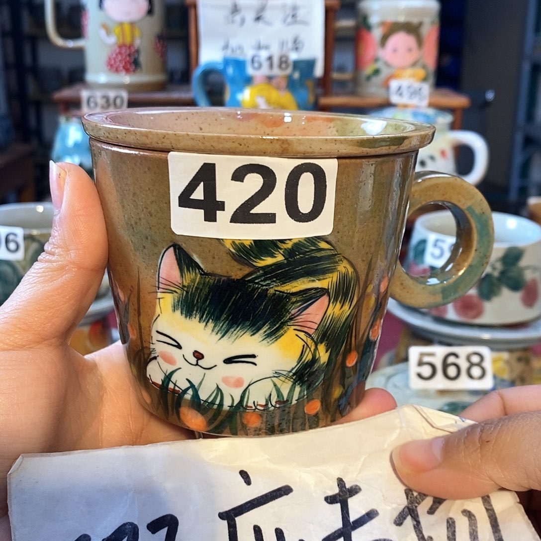 杯景德镇陶瓷手工