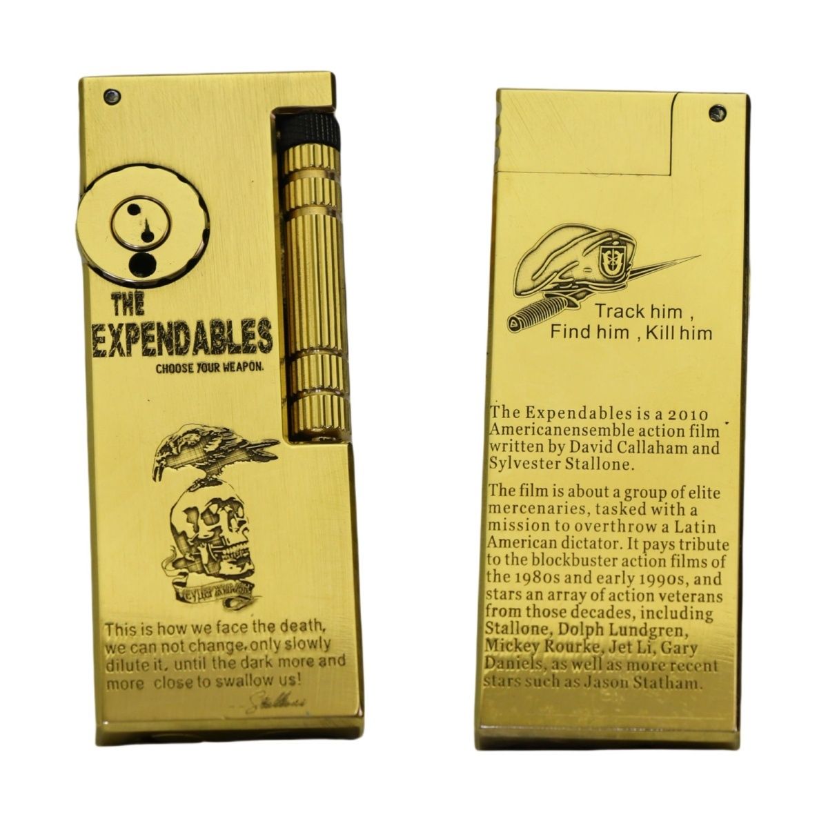 双仓敢死队黄铜火机