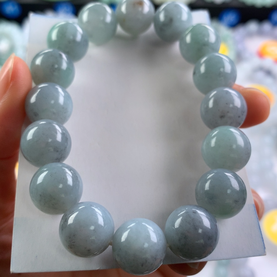 翡翠未镶嵌手链卡13