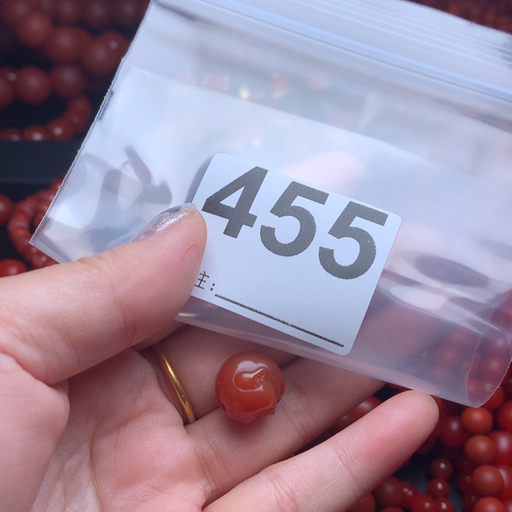 南红玛瑙手链未镶嵌一***由