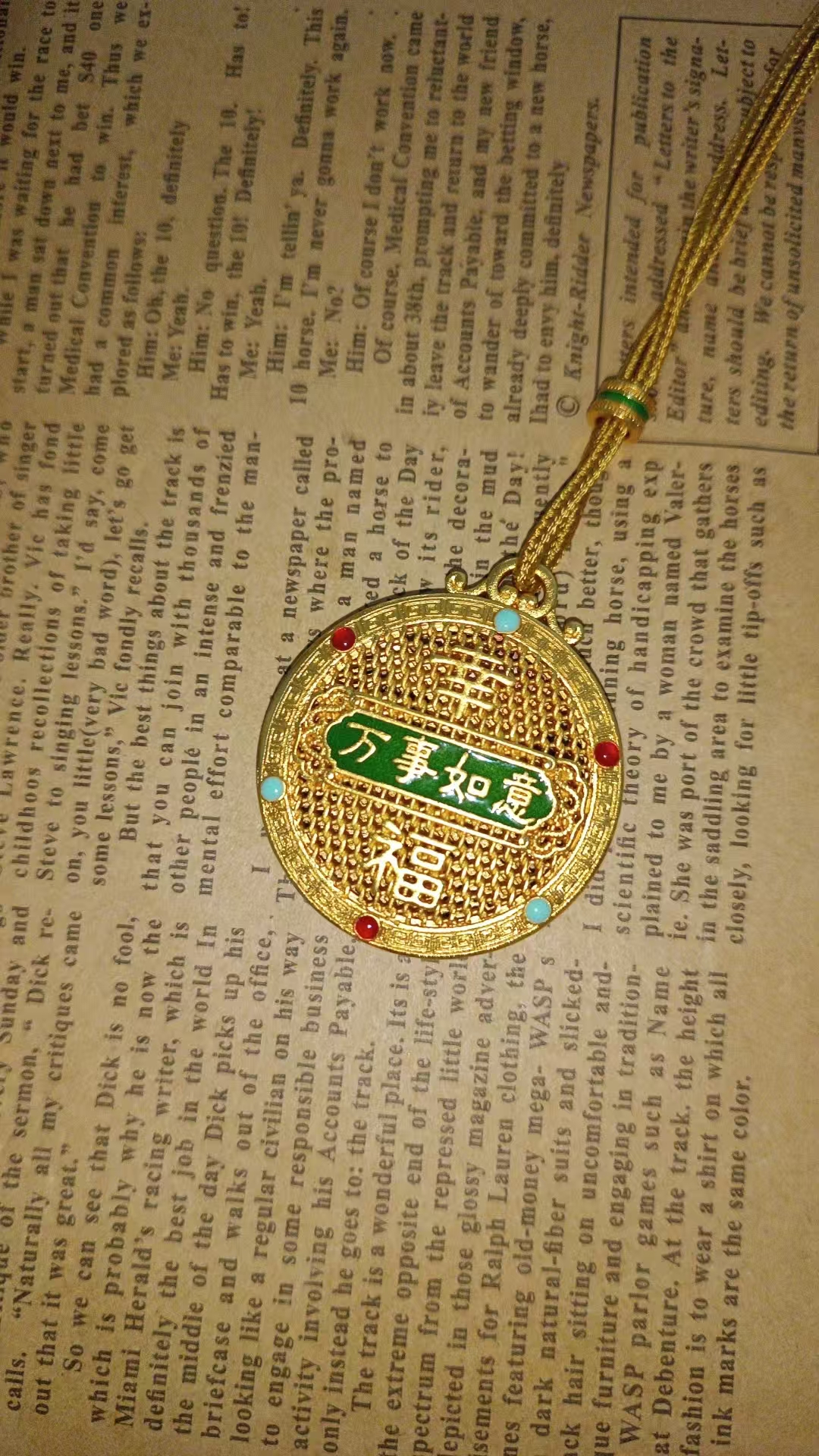 k37时尚女士百搭吊坠