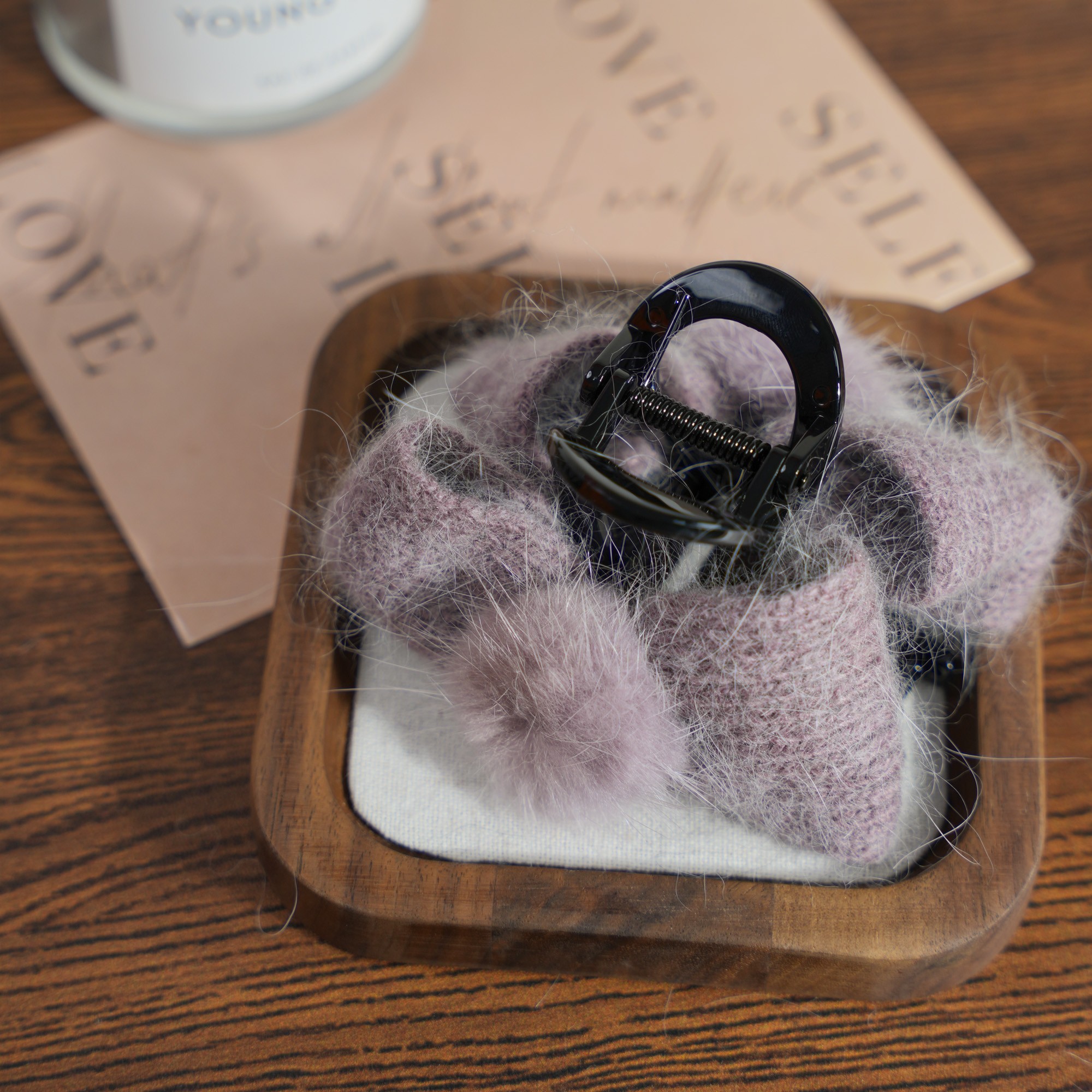 【月禾12月8日1-200】秋冬复古风千金简约日韩抓夹发夹优雅温柔