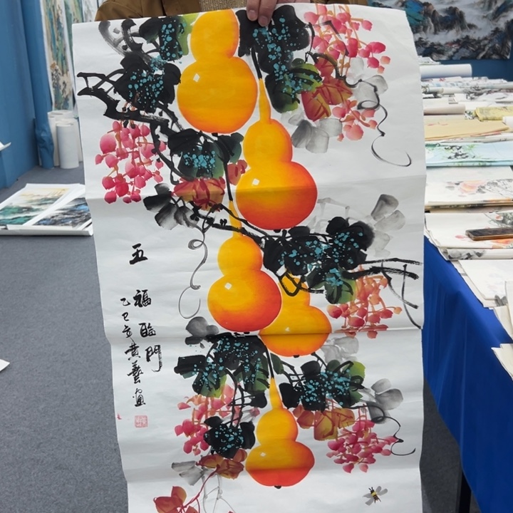 国画宣纸纯手绘字画