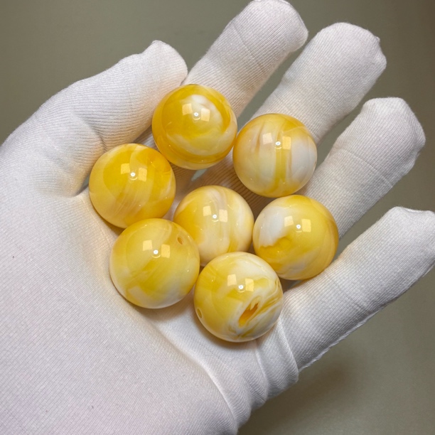 2.2圆珠（拍一送一到手2颗）散珠DIY配饰配件