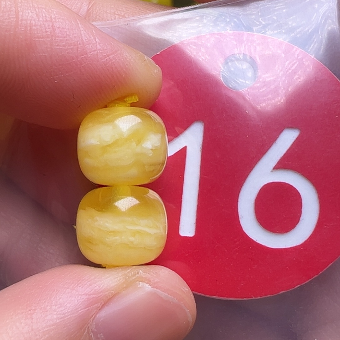 蜜蜡未镶嵌珠宝奇石10.5mm金沙