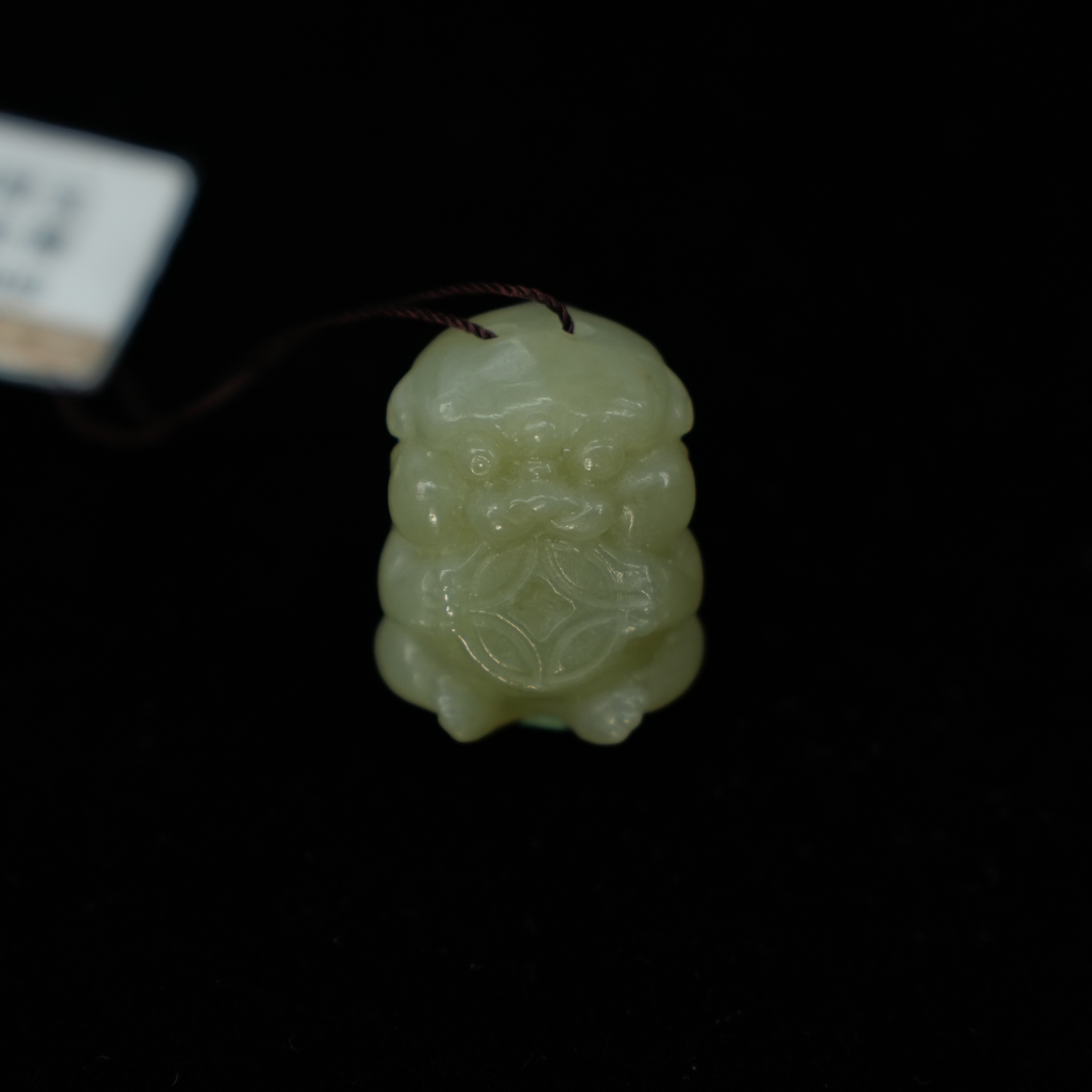 LOT8807 和田玉吞金兽