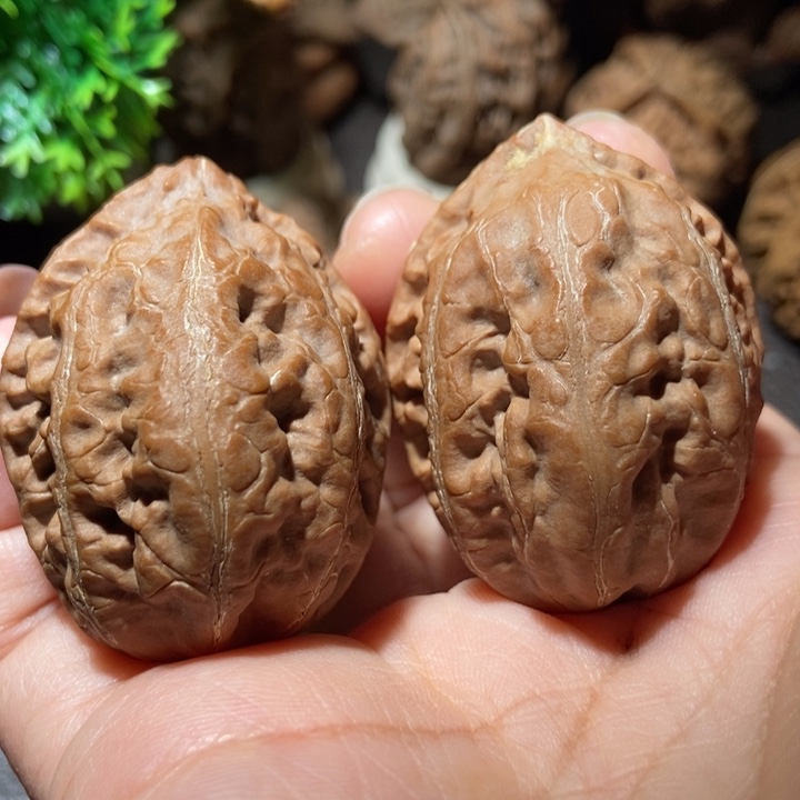 把件文玩核桃东北楸子小雪49