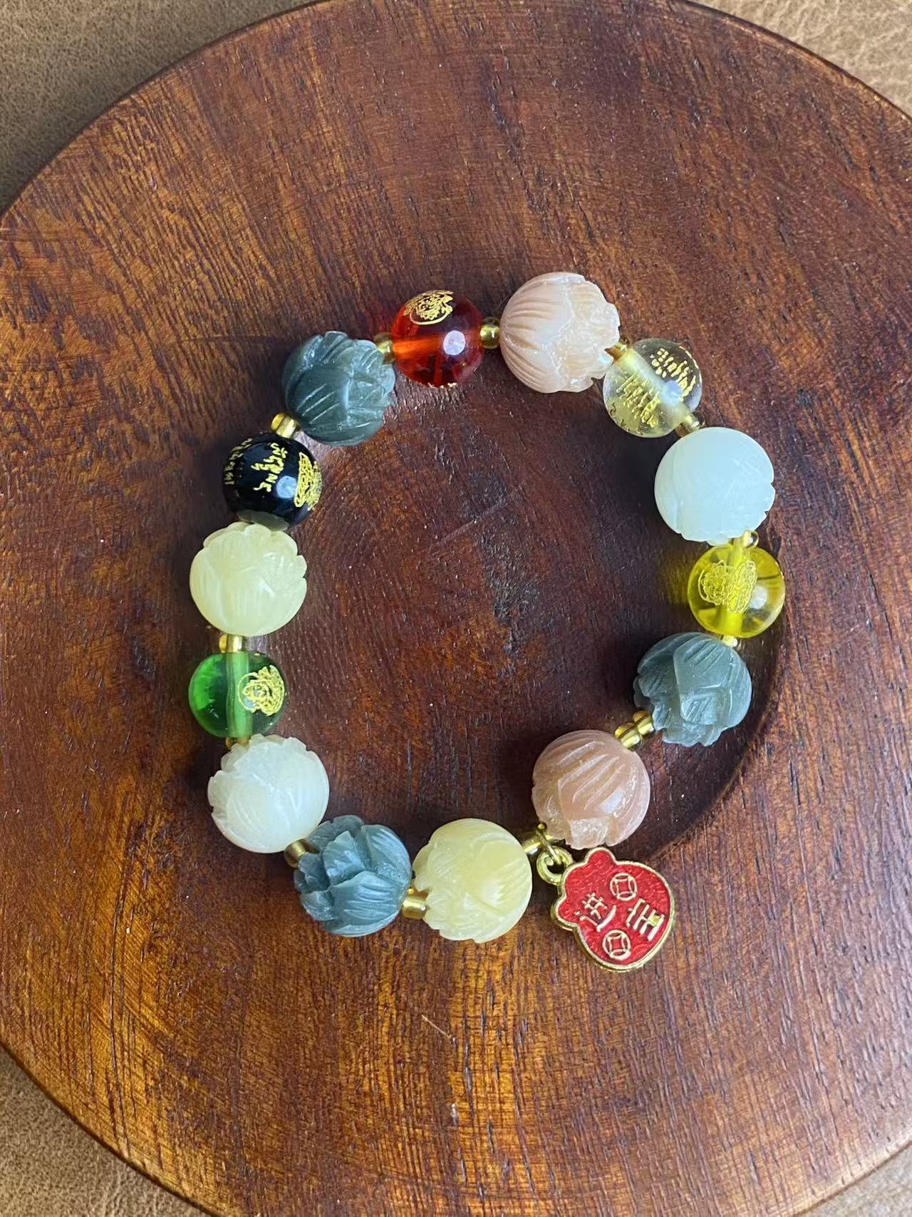 MTYC 075 有钱花单圈手串（无礼盒）