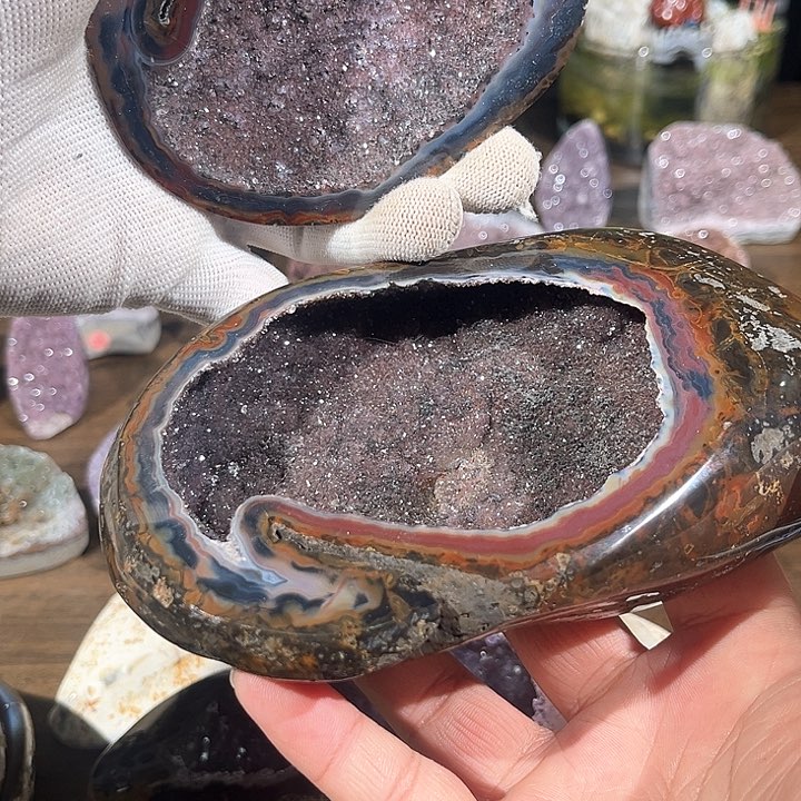 紫晶大型摆件（非配饰）未镶嵌