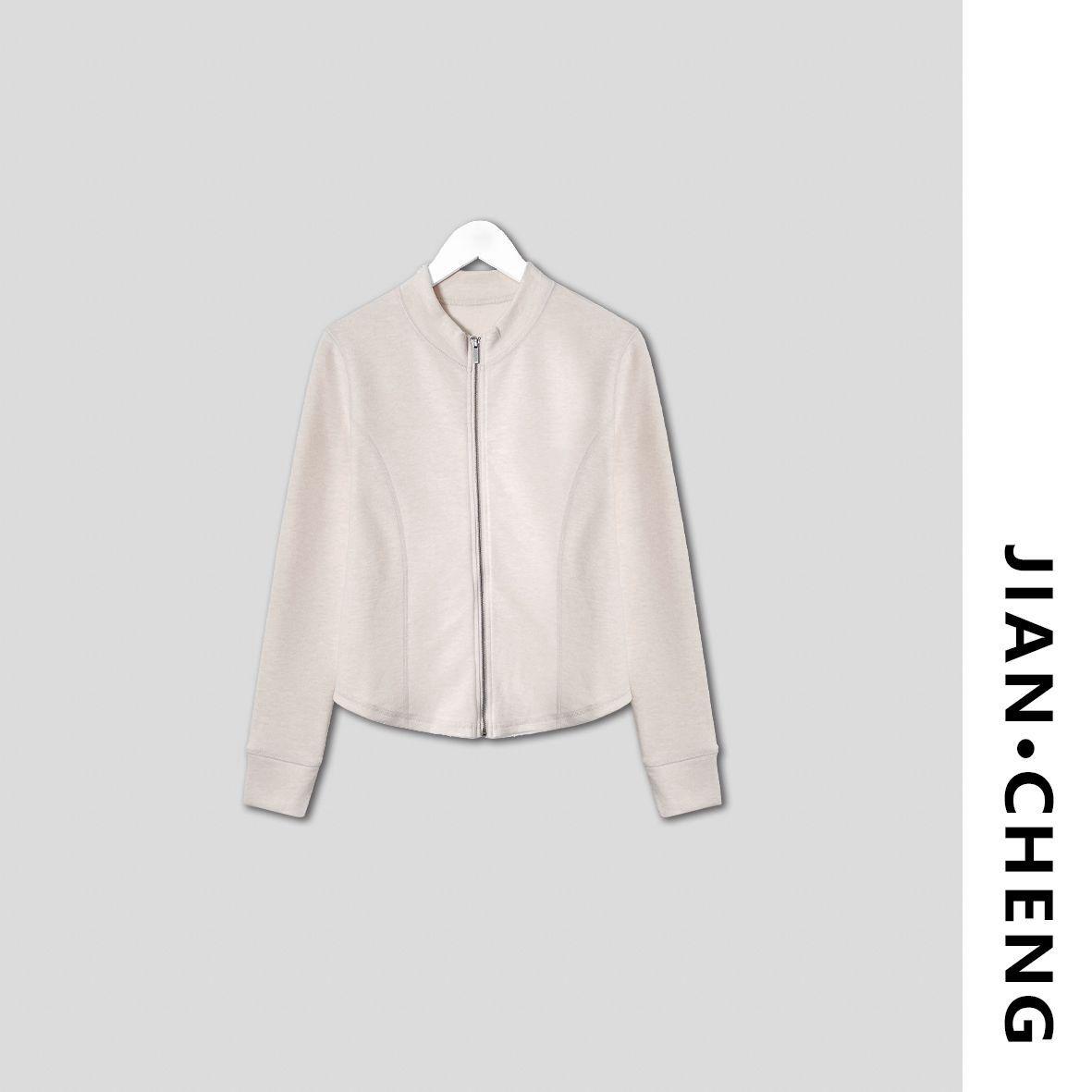 【简柽】立领显瘦长袖开衫D512-8063