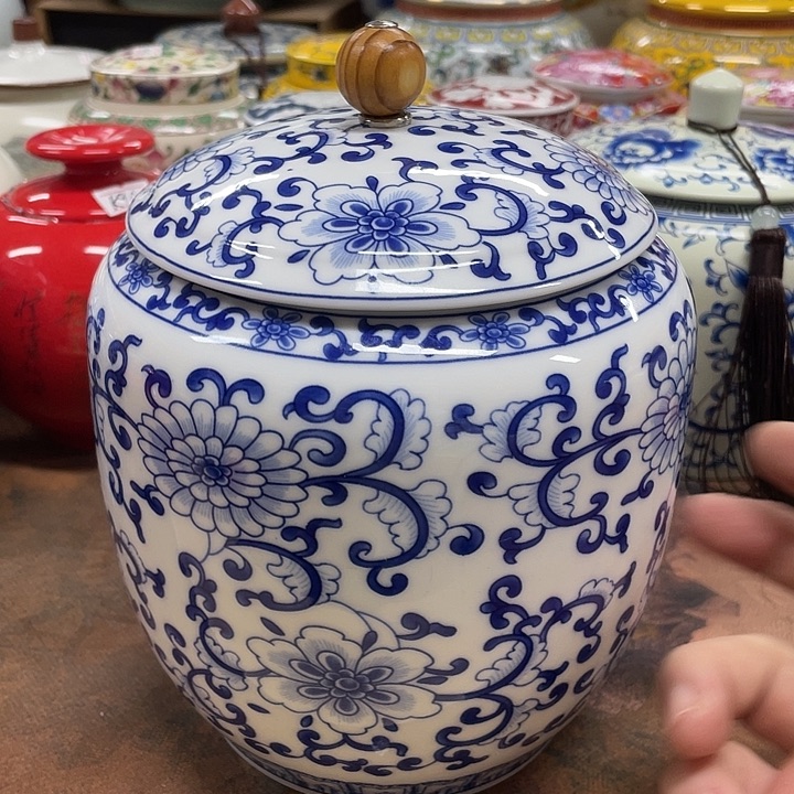 陶瓷罐茶叶罐密封罐储物罐