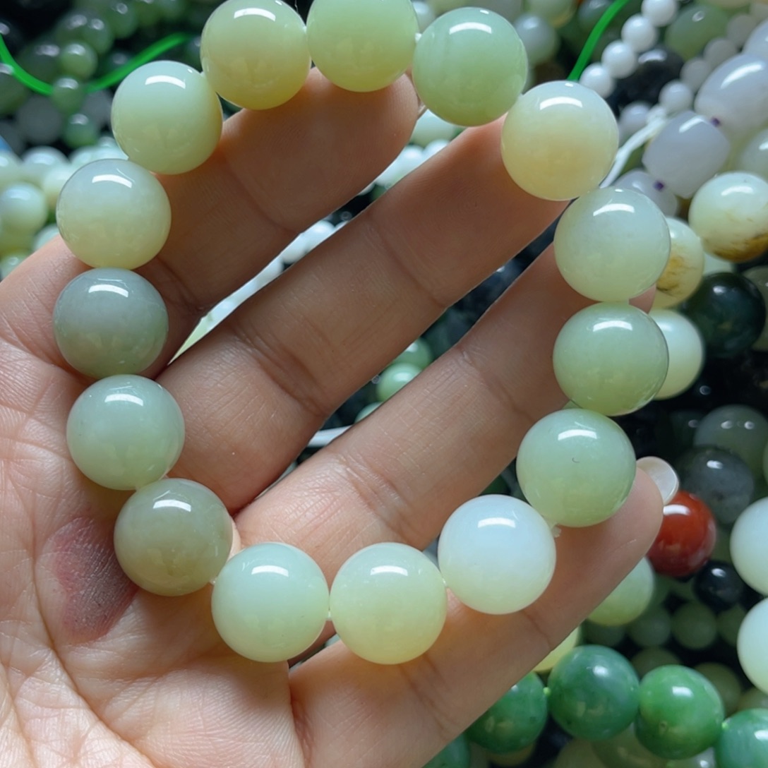 和田玉手链未镶嵌