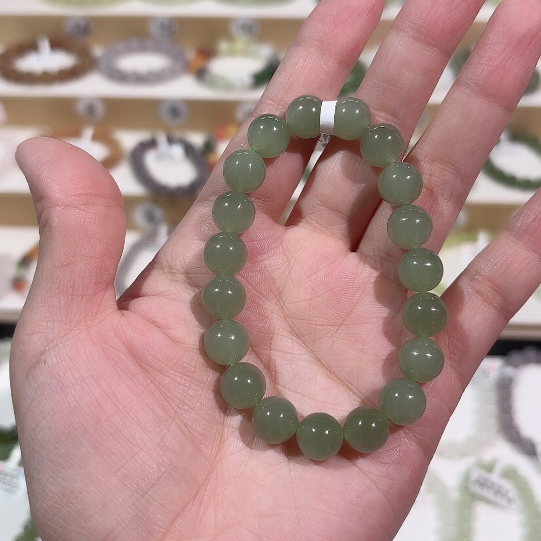 和田玉手链未镶嵌a