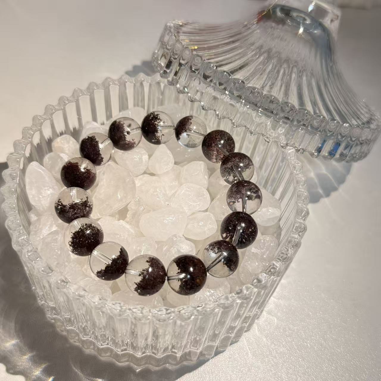 铜合金仿水晶手链  铜合金仿水晶精美气质时尚手串