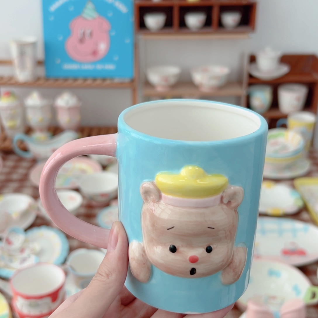 高温釉下彩手作陶瓷