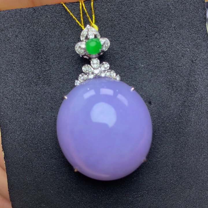 翡翠手链18K金镶嵌翡翠