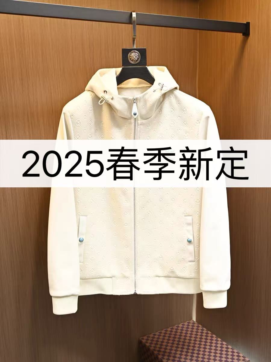 【轻奢连帽夹克】2025年秋季轻奢潮流时尚男女同款百搭干部外套