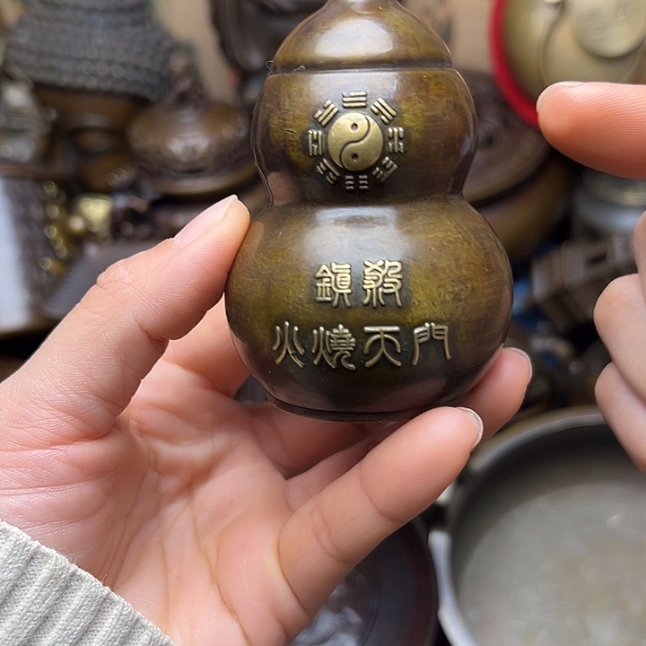 铜器摆件老王直播间