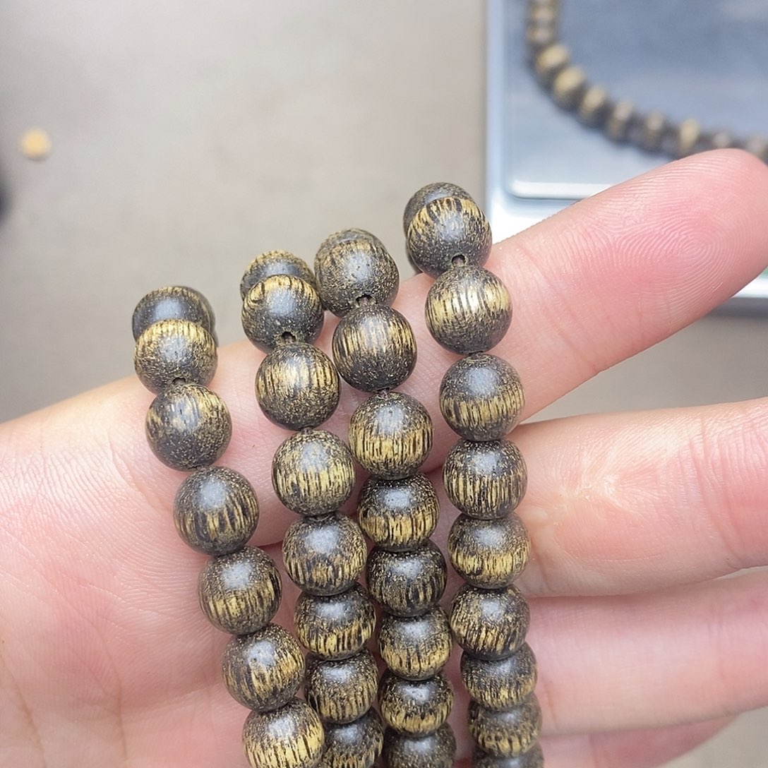 沉香手串文莱软金丝91号