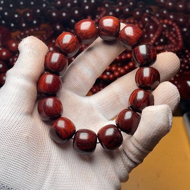 檀香紫檀（小叶紫檀）1.5琴料火焰纹老型