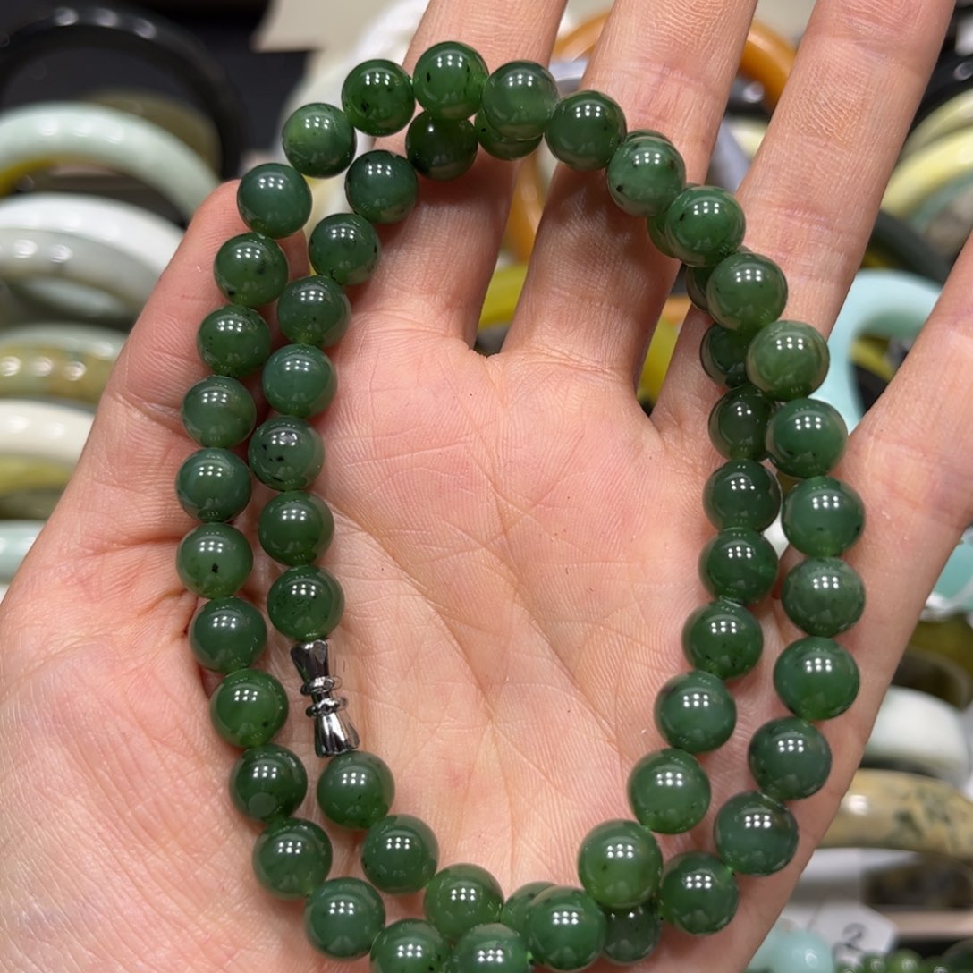 和田玉手链未镶嵌