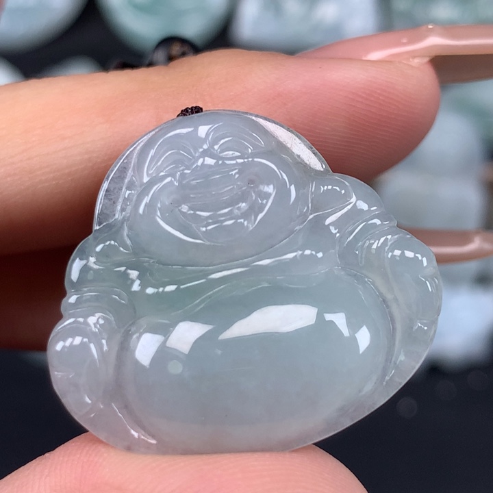 颈饰未镶嵌翡翠佛公