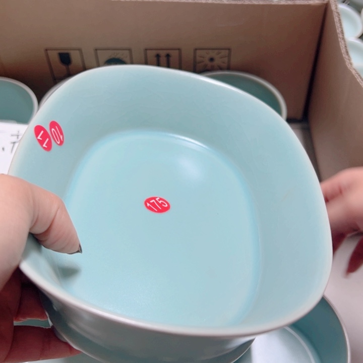 杯汝瓷原产地生产瑕品