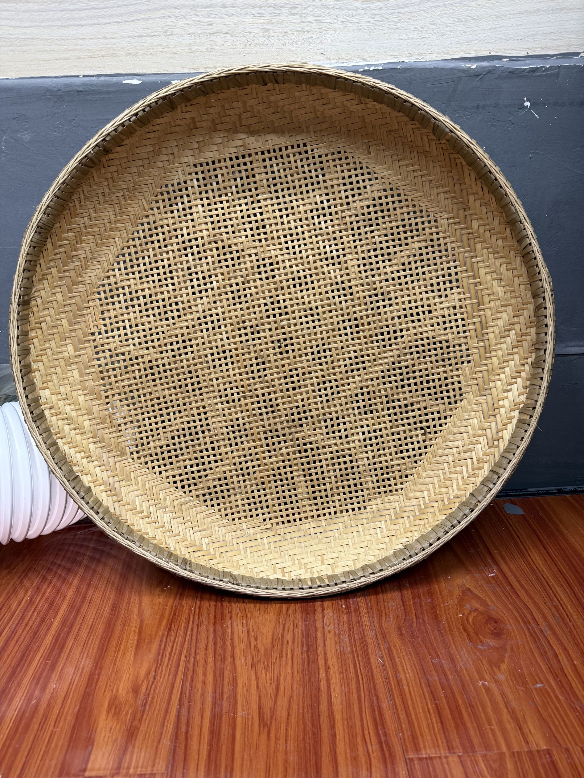 非遗纯手工竹筛粗篾条 口径50/60公分