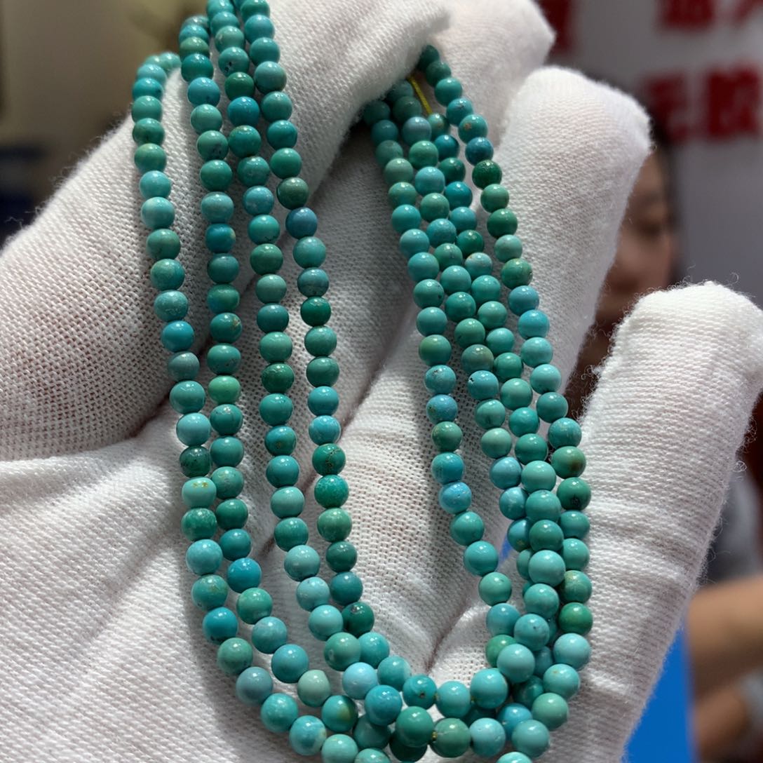 绿松石长链未镶嵌