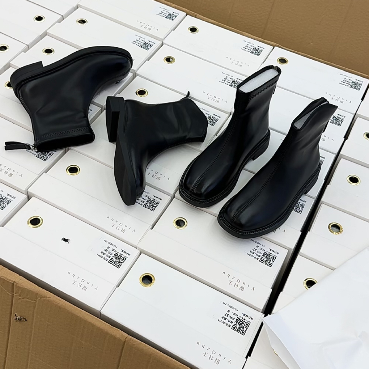 2321!2311短靴百搭软底女鞋