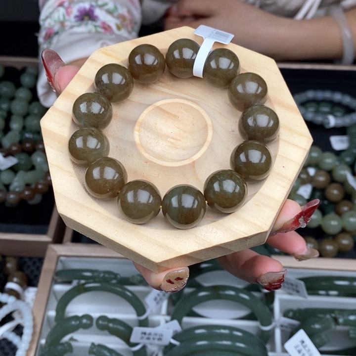 和田玉（糖玉）手链未镶嵌