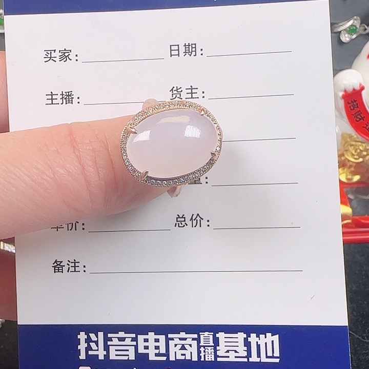 翡翠戒指银S925镶嵌缅甸a货翡翠戒指s925银镶