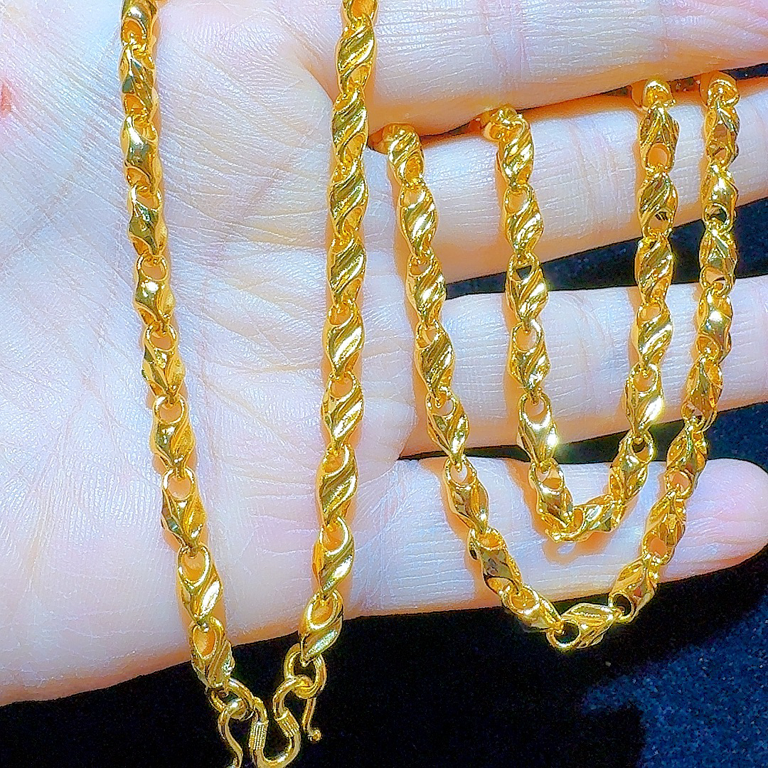 铜合金项链 铜合金项链 【LayLaBez】合金项链精致光珠圆珠时尚长链