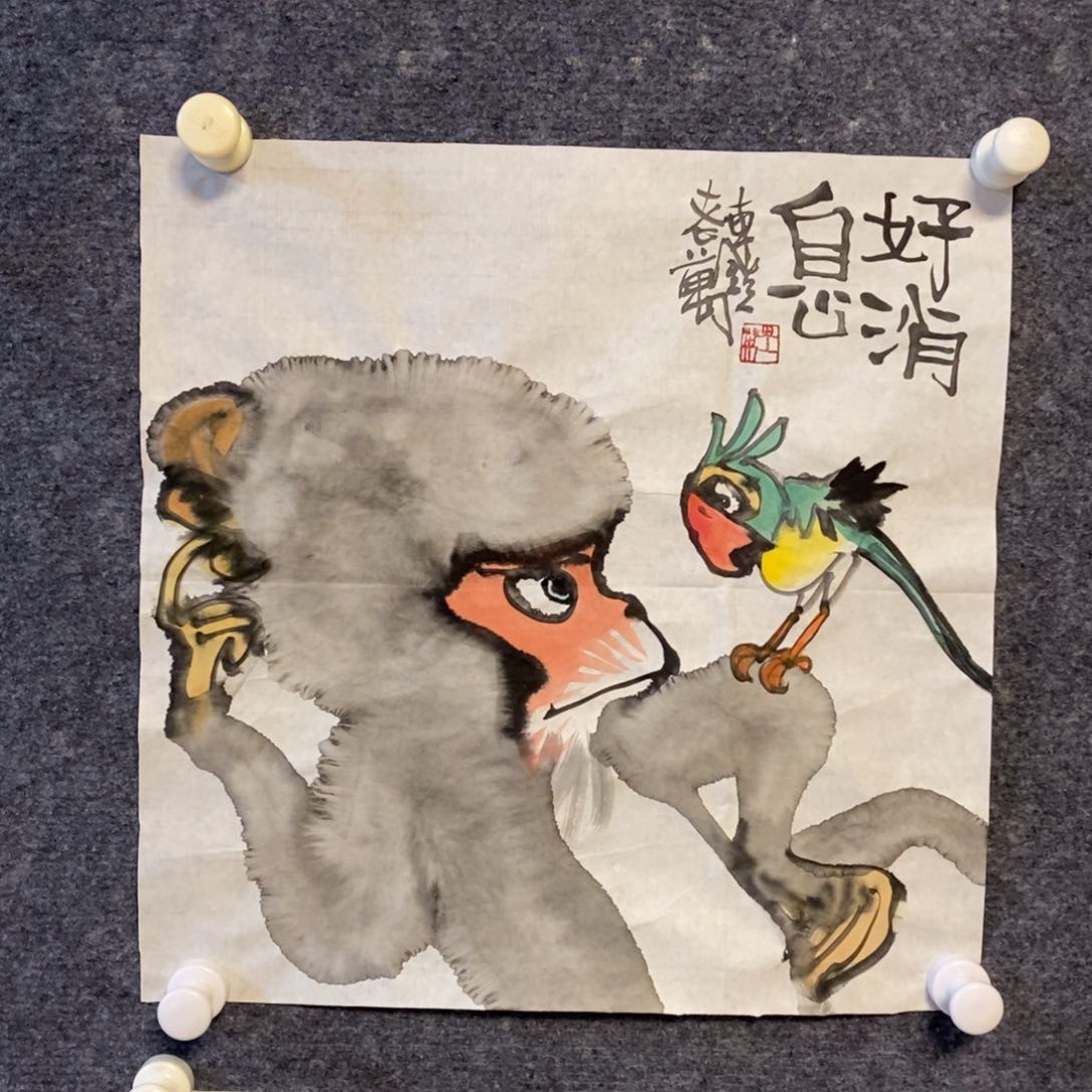 国画万里英老师作品
