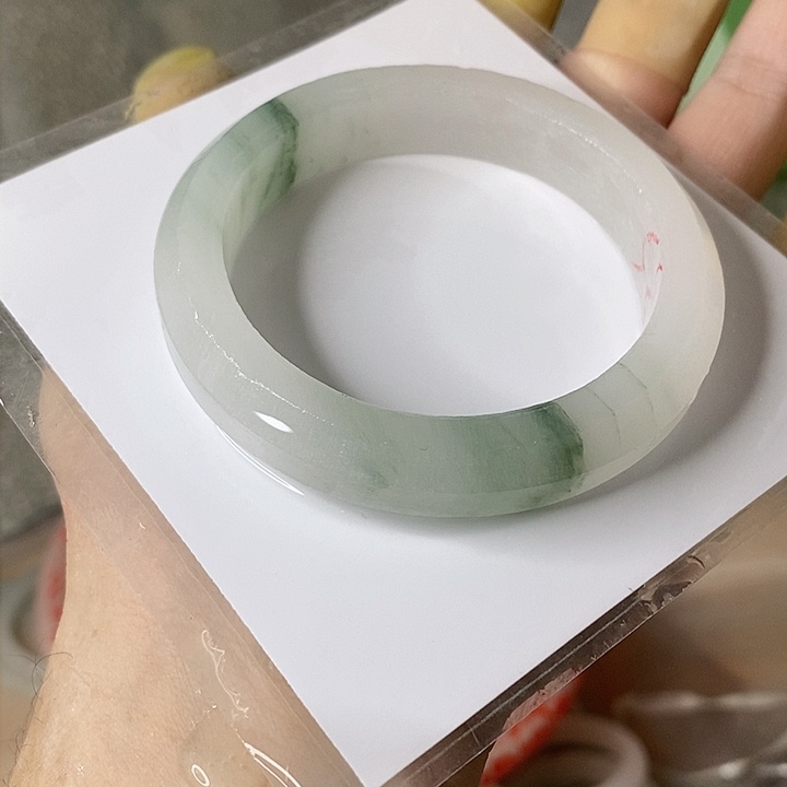 石英质玉手镯未镶嵌王*胖定制