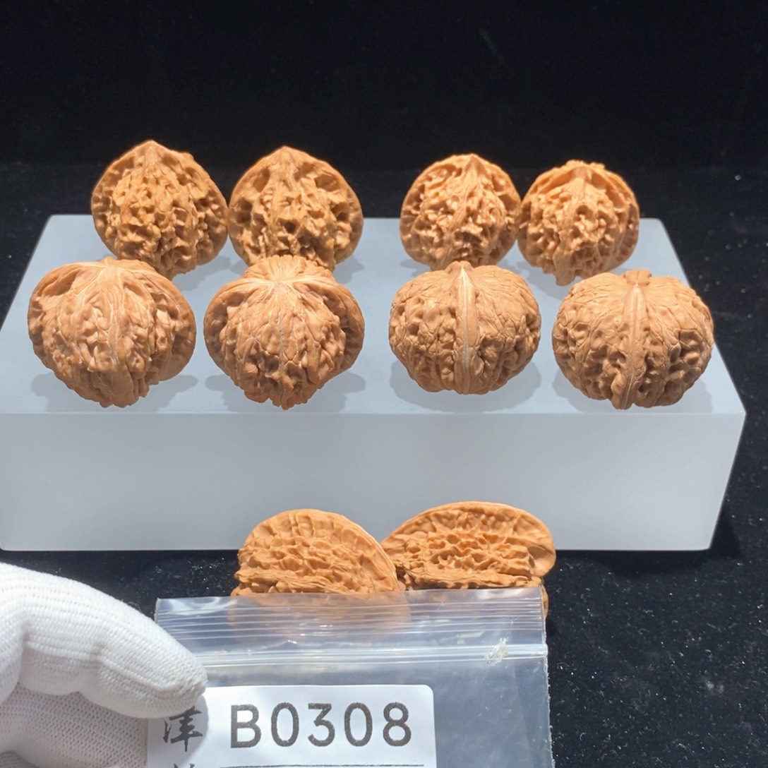 文玩核桃把件B0308核桃套（5对）